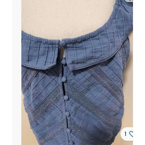 Free People Riviera Lace Tank Size L - Picture 3 of 6